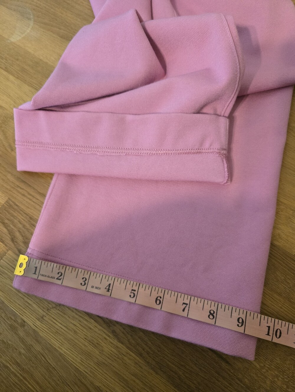 Maeve Colette Knit High-Rise Wide-Leg Cropped Pants Pink 23 - Picture 13 of 13